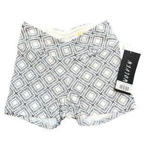 Wolven Lineage Crossover High Waisted Shorts XS New